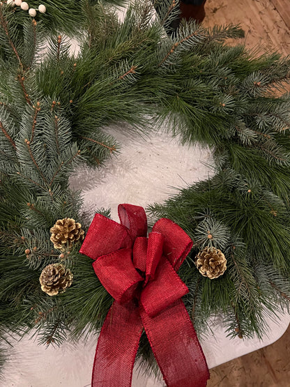 Medium 16” wreath 